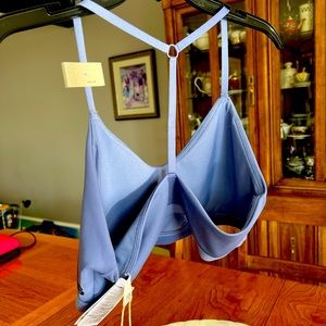 Adidas sports bra, purple, size extra-large.